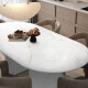 60x120 Floor Porcelain Tile, Marble with Warm-Toned Veins, Glossy Finish A4H521 Dubai Gold #3