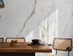 Large-format 120x280 marble-effect porcelain tile with warm-toned veins, matte finish, A4H632 Dubai Gold