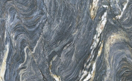 Large-format 120x280 blue marble porcelain tile with light veins, glossy finish, A4H677 Esplosione