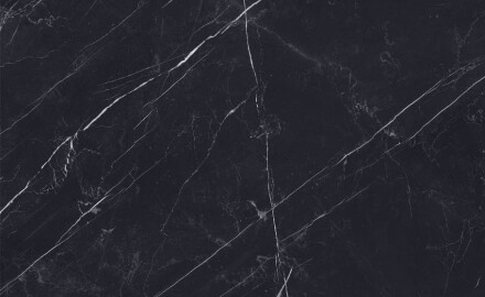 Large-format porcelain tile, 120x280, black marble with white veins, matte finish, A4H688 Markina Black