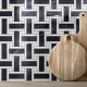 Large-format porcelain tile, 120x280, black marble with white veins, matte finish, A4H688 Markina Black #6