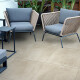 Large-format porcelain tile, 120x280, matte beige concrete, A4H753 Louft Cream #4