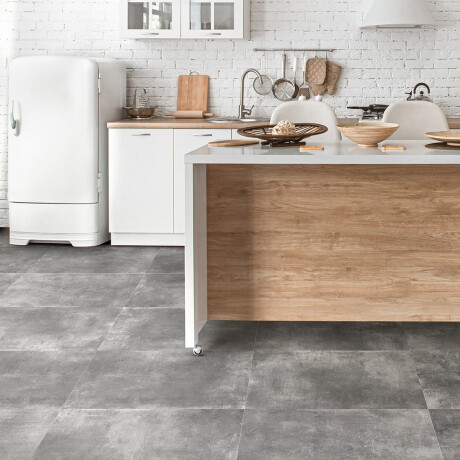 Large-format porcelain tile, 120x280, matte gray concrete, A4H763 Louft Ash #3