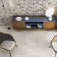 Glazed porcelain floor tile, 60x120 cm, light gray, matte, rectified, A4H83 Iroc White #1