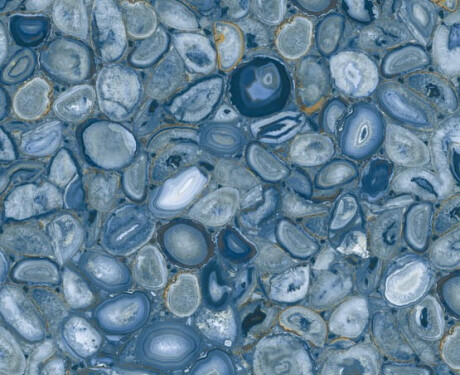 Large-format porcelain tile, 120x280, blue agate, glossy, A4H832 Aghatina Azul