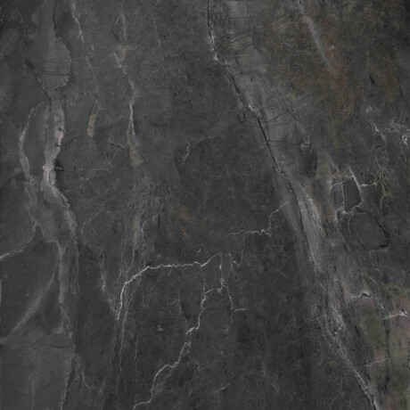 Glazed Porcelain Tile for Floors, 60x120 cm, Matte Black, Rectified, A4H85 Iroc Black #12
