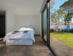 60x120 cm brown wall tile with rust-colored accents, matte finish, A4H891 Pizarra Akiba