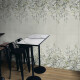 60x120 cm gray wall tile with floral patterns, matte finish, A4H918 Flower #3