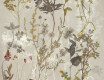 60x120 cm gray wall tile with floral patterns, matte finish, A4H919 Glame