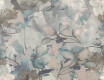 60x120 cm gray wall porcelain tile with floral patterns, matte finish, A4H921 Jam
