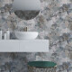60x120 cm gray wall porcelain tile with floral patterns, matte finish, A4H921 Jam #2