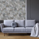 60x120 cm gray wall porcelain tile with floral patterns, matte finish, A4H921 Jam #3