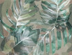 60x120 cm beige wall tile with floral patterns, matte finish, A4H922 Kamu