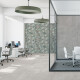 60x120 cm beige wall tile with floral patterns, matte finish, A4H922 Kamu #2