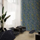 60x120 cm blue wall porcelain tile with floral patterns, matte finish, A4H924 Majorele #1