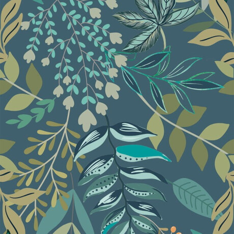 60x120 cm blue wall porcelain tile with floral patterns, matte finish, A4H924 Majorele #4