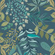 60x120 cm blue wall porcelain tile with floral patterns, matte finish, A4H924 Majorele #4