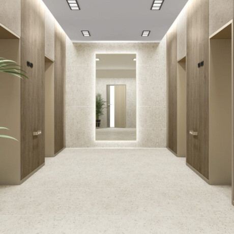 Glazed Porcelain Tile for Floors, 60x120, Sand Matte, Rectified, A4H96, Terrazzo #1
