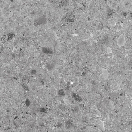 Glazed Porcelain Tile for Floors, 60x120, Grey (Matte), Rectified, A4H97, Terrazzo #5