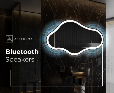 Irregular Mirror LED Lighted decorative design C222 #5