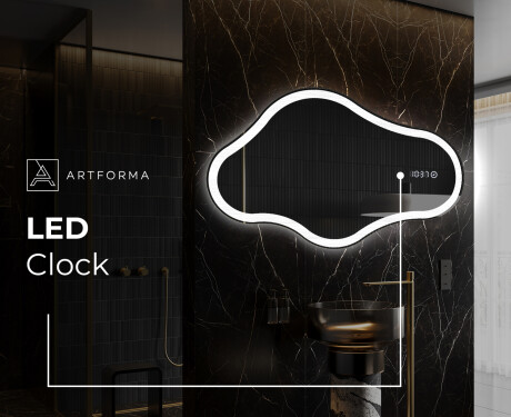 Irregular Mirror LED Lighted decorative design C222 #7