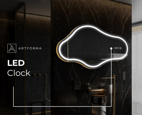 Irregular Mirror LED Lighted decorative design C223 #8