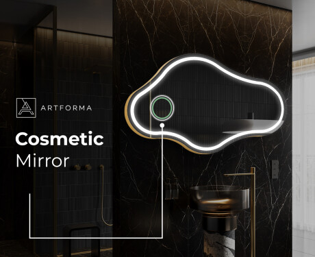 Irregular Mirror LED Lighted decorative design C223 #10