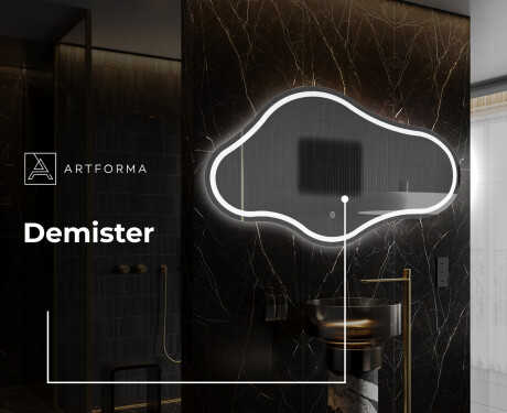 Irregular Mirror LED Lighted decorative design C223 #8