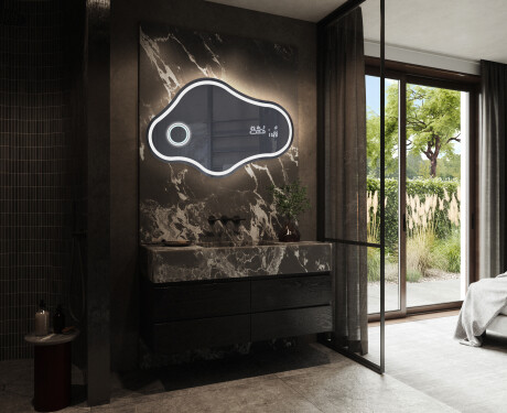 Irregular Mirror LED Lighted decorative design C223 #10