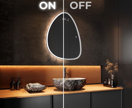 Irregular Mirror LED Lighted decorative design B222 #3