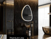 Irregular Mirror LED Lighted decorative design B222