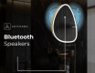 Irregular Mirror LED Lighted decorative design B222 #6