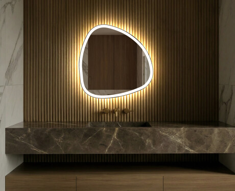 Irregular Mirror LED Lighted decorative design EG222
