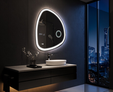 Irregular Mirror LED Lighted decorative design EG222 #4