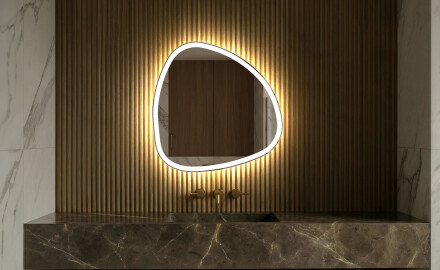 Irregular Mirror LED Lighted decorative design EG222