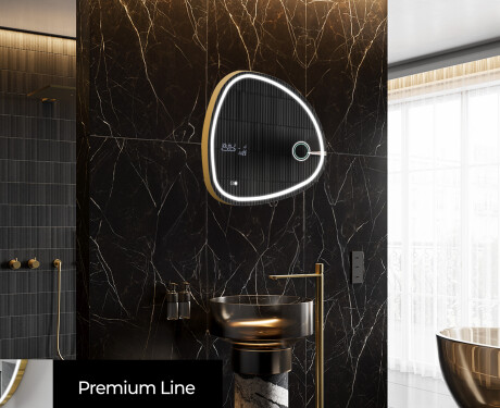 Irregular Mirror LED Lighted decorative design EG223