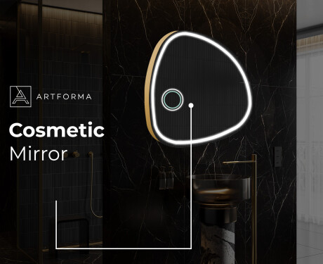 Irregular Mirror LED Lighted decorative design EG223 #10