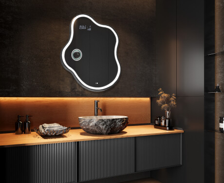 Irregular Mirror LED Lighted decorative design EM222 #11