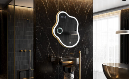 Irregular Mirror LED Lighted decorative design EM222