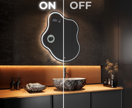 Irregular Mirror LED Lighted decorative design EM223 #3