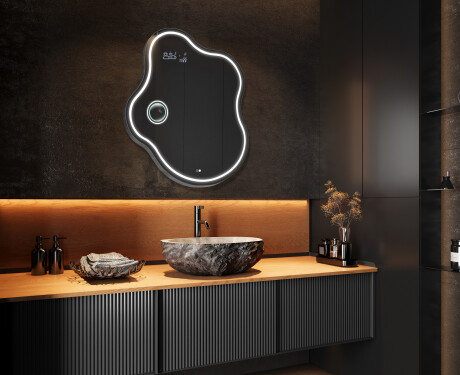 Irregular Mirror LED Lighted decorative design EM223 #11