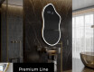 Irregular Mirror LED Lighted decorative design F222