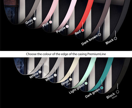 Irregular Mirror LED Lighted decorative design F222 #3