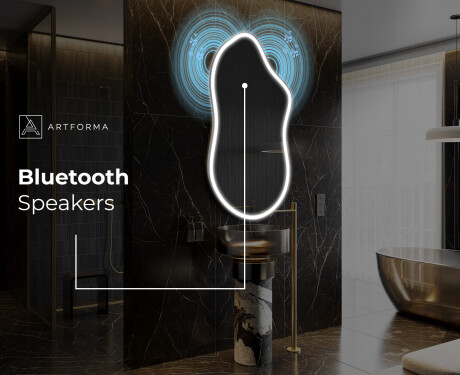 Irregular Mirror LED Lighted decorative design F222 #6