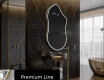 Irregular Mirror LED Lighted decorative design F223