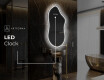 Irregular Mirror LED Lighted decorative design F223 #8