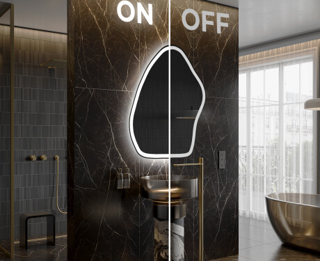 Irregular Mirror LED Lighted decorative design G222 #3