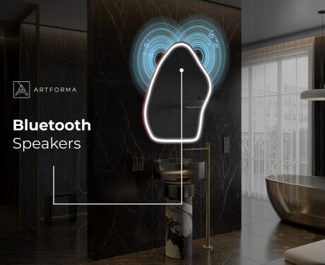 Irregular Mirror LED Lighted decorative design G223 #6