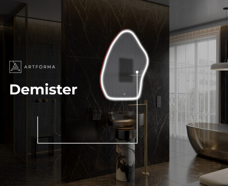 Irregular Mirror LED Lighted decorative design G223 #9