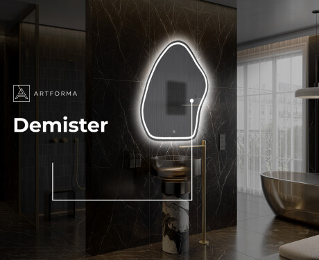 Irregular Mirror LED Lighted decorative design G223 #8